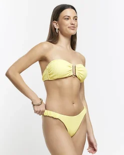 River Island textured bikini bottoms< Swimwear & Beachwear